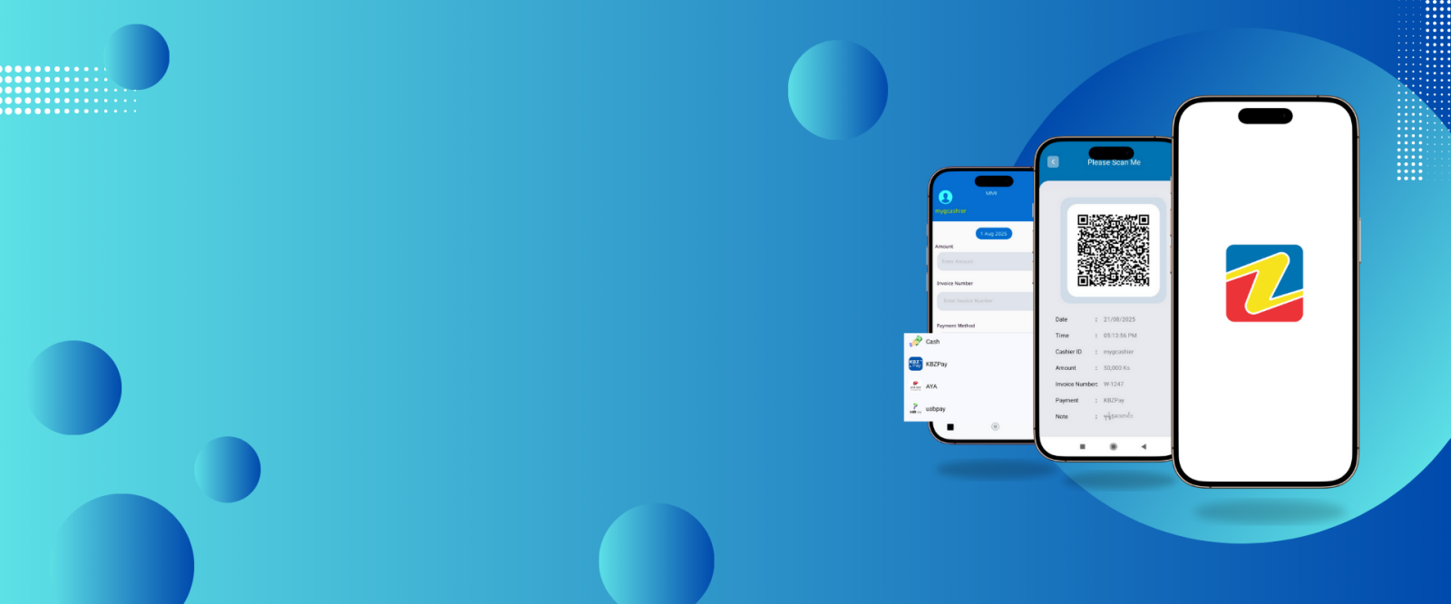 QR code payment with Zapp Cashier
